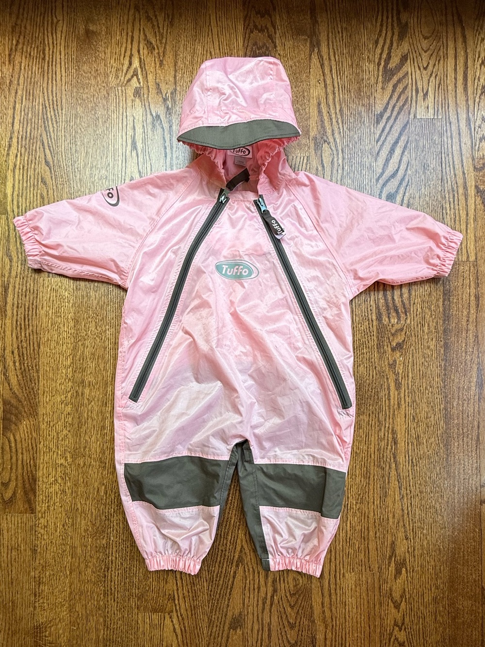 Tuffo Muddy Buddy All-in-One Rain Suit Pink 12 Months